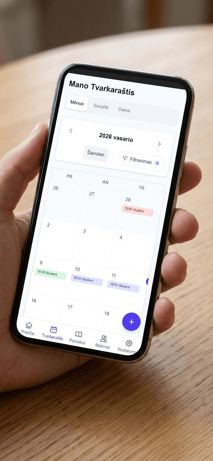 Mobilus tvarkaraštis